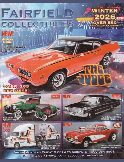Fairfield Collectibles Catalog Cover 2026