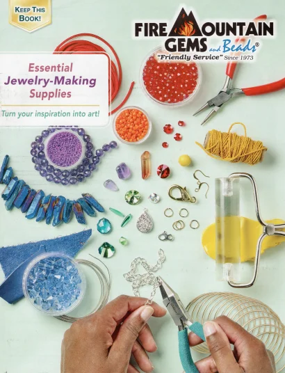 Fire Mountain Gems & Beads Catalog Cover 2026