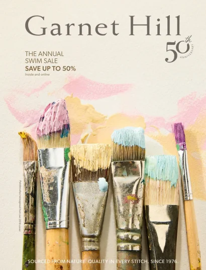 Garnet Hill Catalog Cover 2026