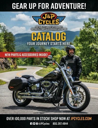 J&P Cycles Catalog Cover