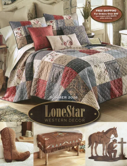 Lone Star Western Decor Catalog Cover 2026
