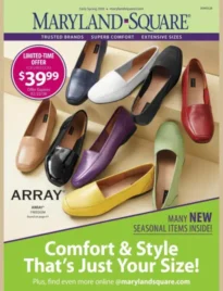 Maryland Square Shoe Catalog: Clothing & Apparel Catalogs