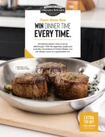 Omaha Steaks Catalog: Food & Beverage Catalogs