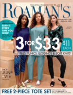 Free Roaman's Women's Clothing Catalog
