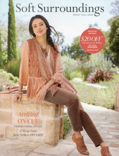 Soft Surroundings Catalog Cover 2026