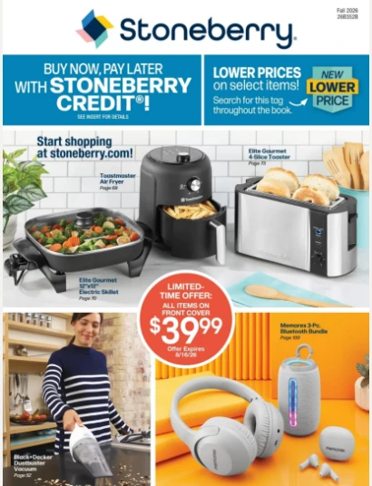 Stoneberry Catalog Cover 2026
