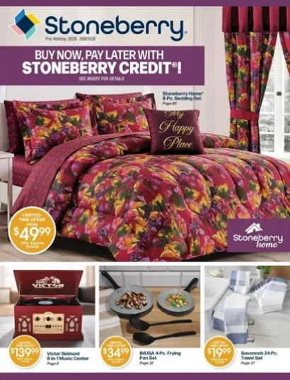 Stoneberry Catalog Cover 2026