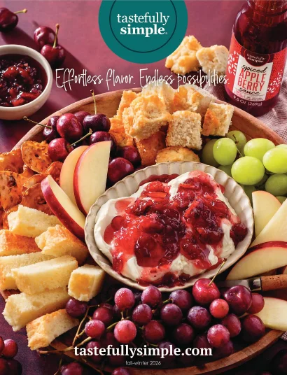 Tastefully Simple Catalog Cover 2026