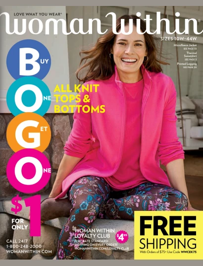 Woman Within Catalog Cover 2026